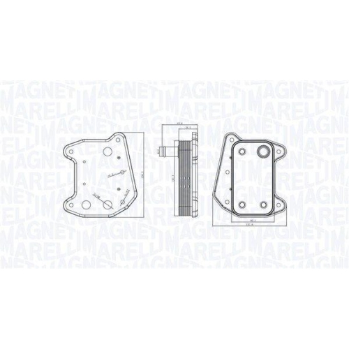 MAGNETI MARELLI Ölkühler, Motoröl