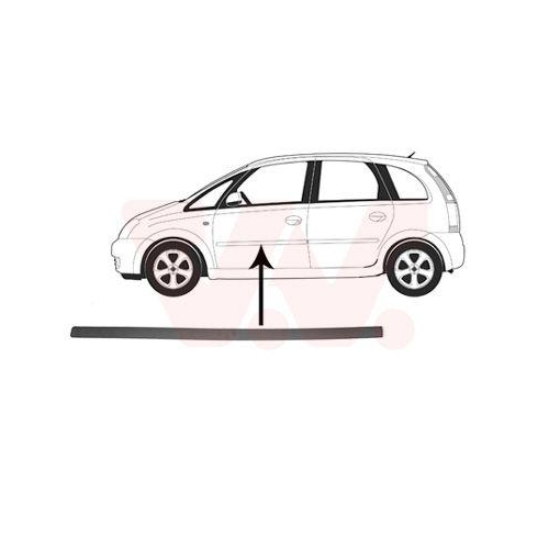 VAN WEZEL Zier-/Schutzleiste, T&uuml;r 3781403