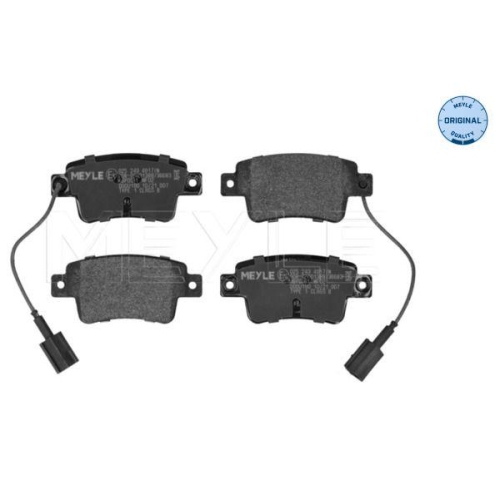 MEYLE Bremsbelagsatz, Scheibenbremse MEYLE-ORIGINAL: True to OE. 025 243 4917/W