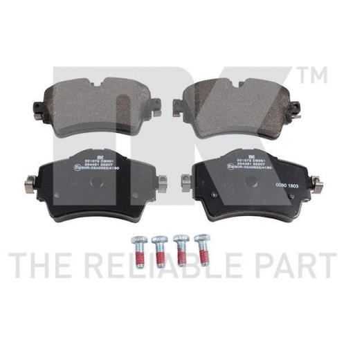 NK Bremsbelagsatz, Scheibenbremse 221572