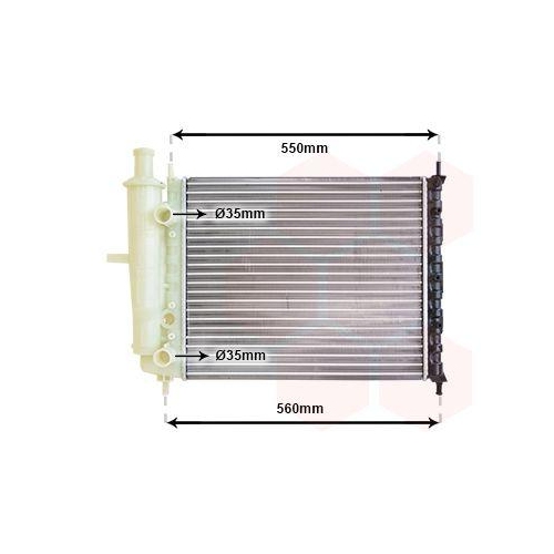 VAN WEZEL K&uuml;hler, Motork&uuml;hlung 17002159