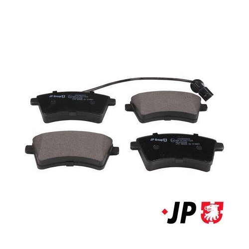 JP GROUP Bremsbelagsatz, Scheibenbremse JP 4363605910