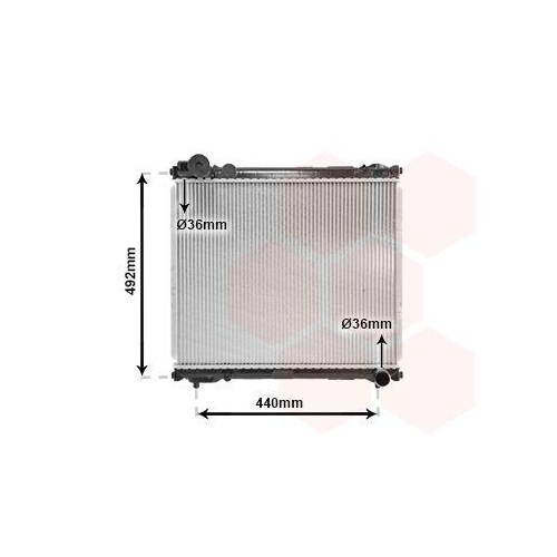 VAN WEZEL K&uuml;hler, Motork&uuml;hlung 52002065