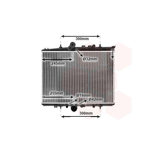 VAN WEZEL K&uuml;hler, Motork&uuml;hlung 40002217