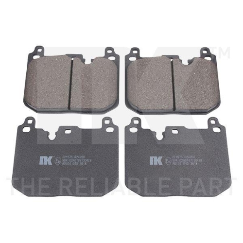 NK Bremsbelagsatz, Scheibenbremse 221575