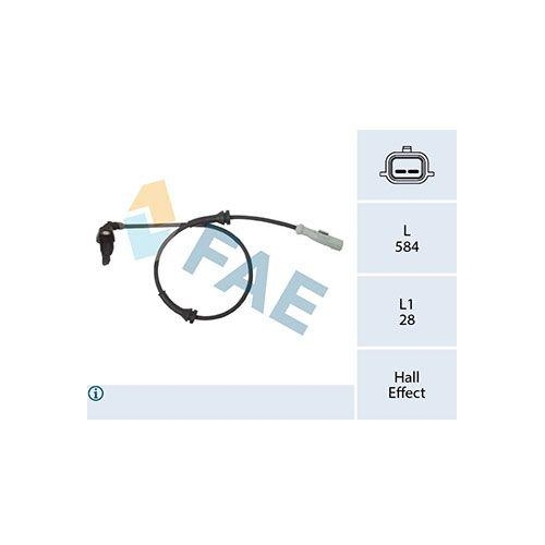 FAE Sensor, Raddrehzahl 78442