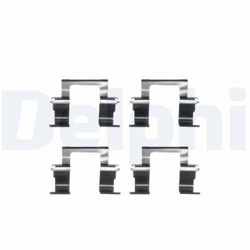 DELPHI Zubeh&ouml;rsatz, Scheibenbremsbelag LX0283