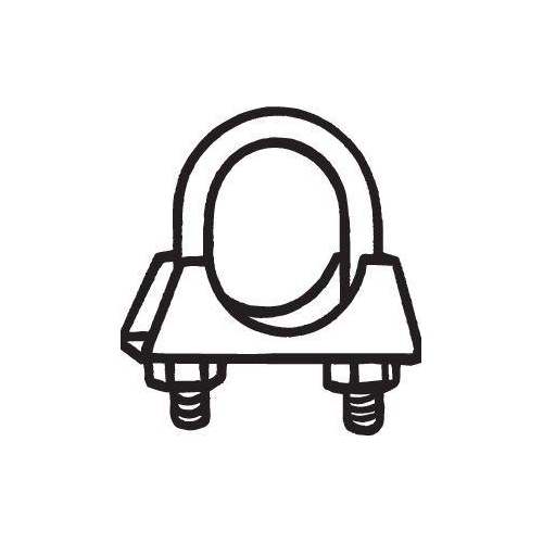 BOSAL Klemmst&uuml;ck, Abgasanlage 250-162