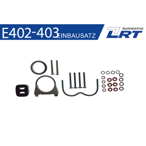 LRT Montagesatz, Katalysator E402-403