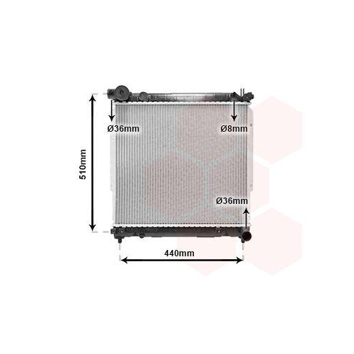 VAN WEZEL K&uuml;hler, Motork&uuml;hlung 52002074