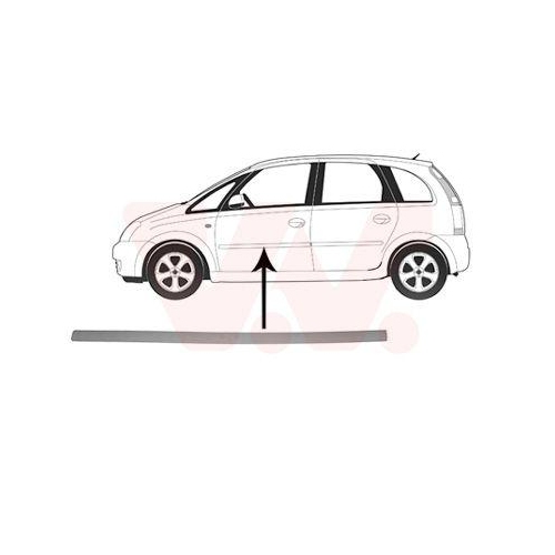 VAN WEZEL Zier-/Schutzleiste, T&uuml;r 3781423