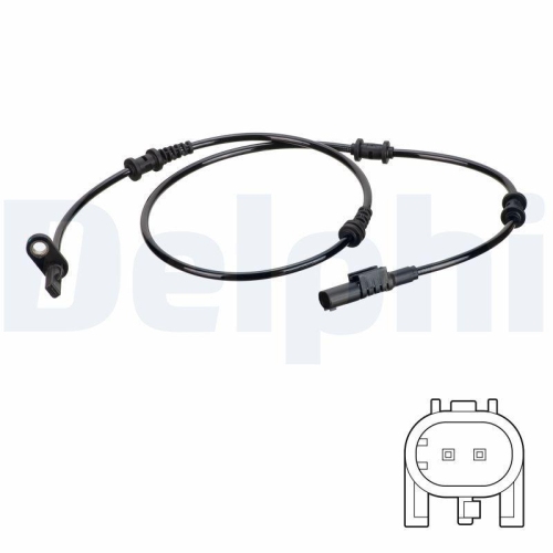 DELPHI Sensor, Raddrehzahl SS20759