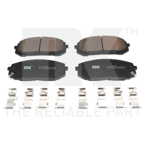 NK Bremsbelagsatz, Scheibenbremse 2299110