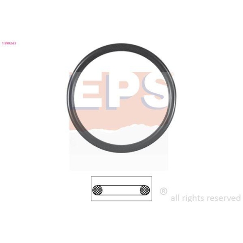 EPS Dichtung, Thermostat Made in Italy - OE Equivalent 1.890.653