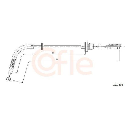 COFLE Gaszug 12.7308