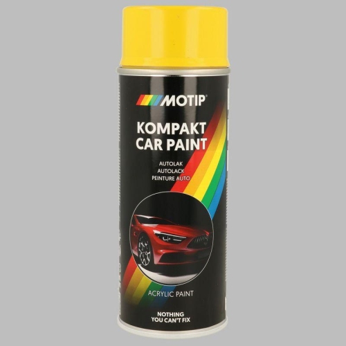 Spr&uuml;hfarbe Autolack Kompakt Spray Kompakt 43750 gelb hochgl&auml;nzend 400ml MOTIP