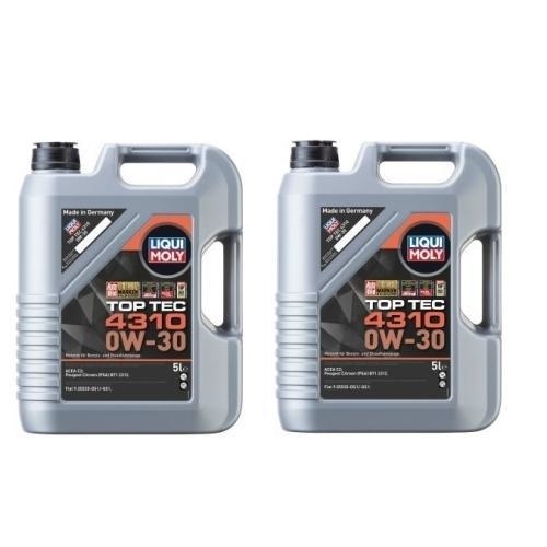 Liqui Moly Top Tec 4310 Motor&ouml;l 0W-30, 10-Liter, ACEA C2, B71 2312 - 3736