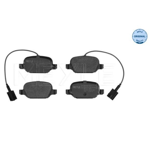 MEYLE Bremsbelagsatz, Scheibenbremse MEYLE-ORIGINAL: True to OE. 025 252 3717