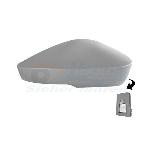 VAN WEZEL Abdeckung, Au&szlig;enspiegel * HAGUS * 7647846