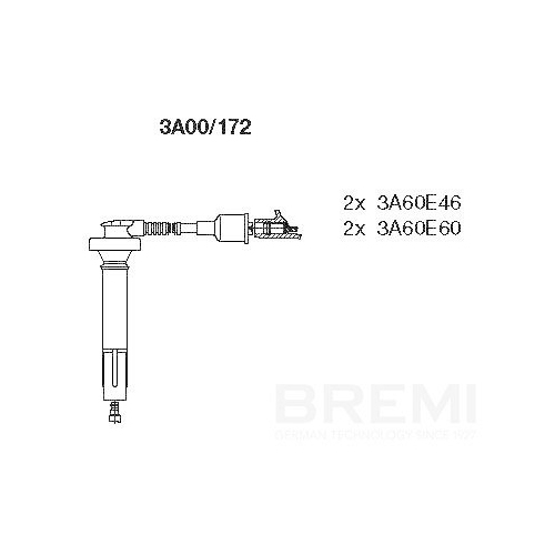 BREMI Z&uuml;ndleitungssatz 3A00/172