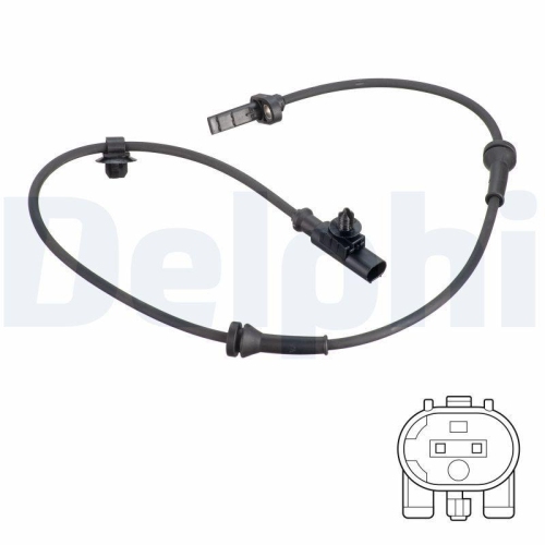 DELPHI Sensor, Raddrehzahl SS20786