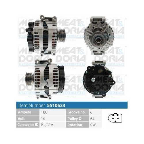 MEAT & DORIA Generator 5510633