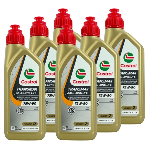 Castrol Transmax Axle Long Life 75W-90 ZF TE-ML Getriebe&ouml;l MAN BMW 6Liter 15F087
