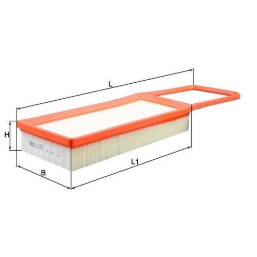 KNECHT Luftfilter LX 3249