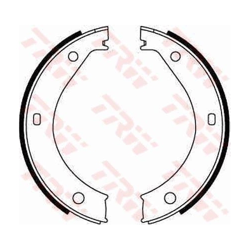 TRW Bremsbackensatz, Feststellbremse GS8217