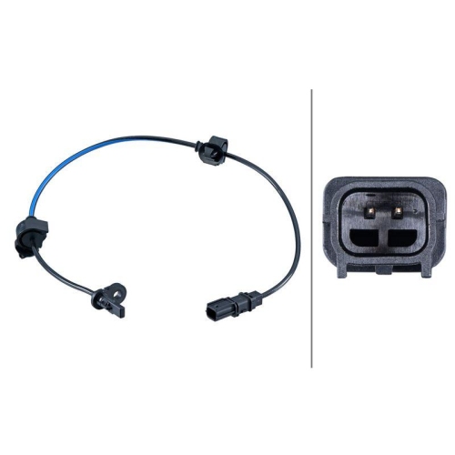 HELLA Sensor, Raddrehzahl 6PU 358 251-411