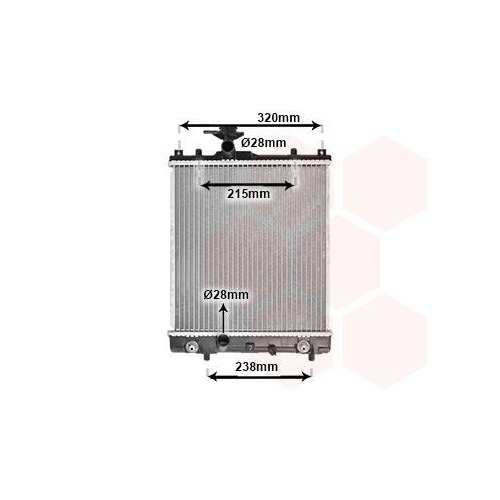 VAN WEZEL K&uuml;hler, Motork&uuml;hlung 52002095