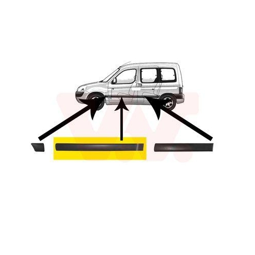 VAN WEZEL Zier-/Schutzleiste, T&uuml;r 4051423