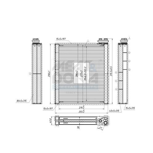 MEAT & DORIA Verdampfer, Klimaanlage 997089