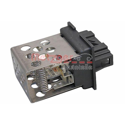 METZGER AUTOTEILE Widerstand, Innenraumgebläse 0917349