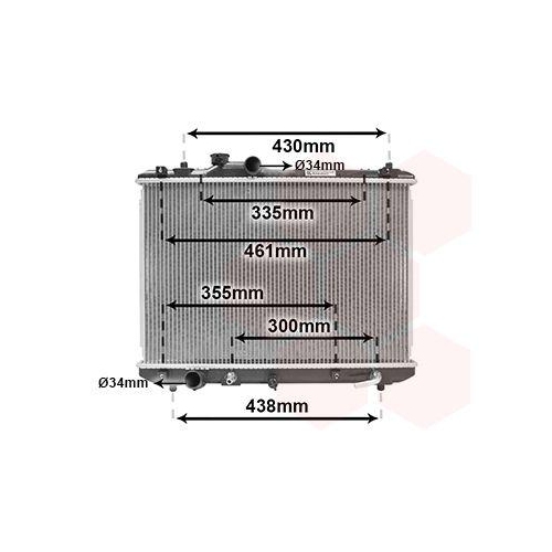 VAN WEZEL K&uuml;hler, Motork&uuml;hlung 52002098