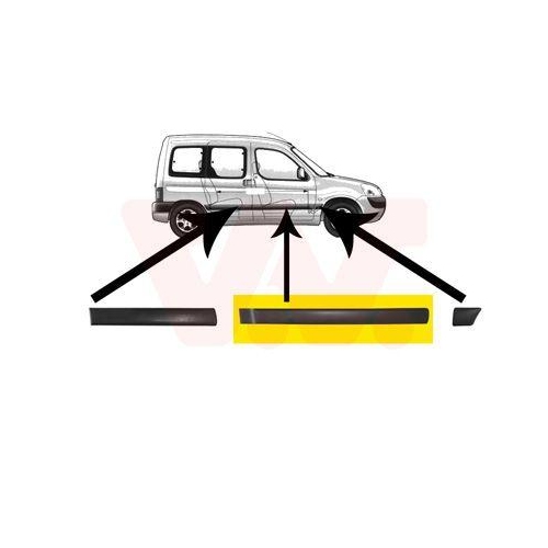 VAN WEZEL Zier-/Schutzleiste, T&uuml;r 4051424