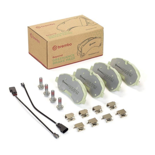 BREMBO Bremsbelagsatz, Scheibenbremse BEYOND LINE - Greenance P 24 152G