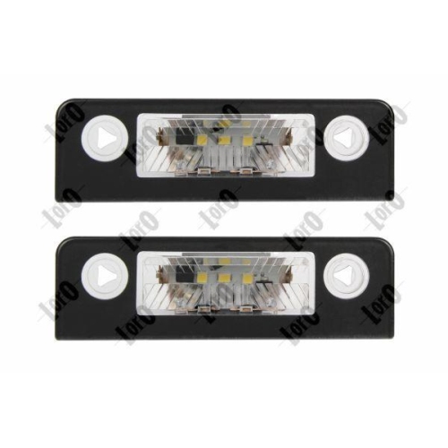 ABAKUS Kennzeichenleuchte LORO TUNING