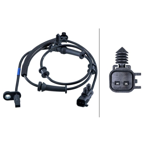 HELLA Sensor, Raddrehzahl 6PU 358 251-541