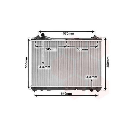 VAN WEZEL K&uuml;hler, Motork&uuml;hlung 52002103