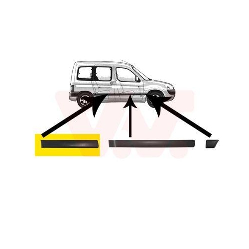 VAN WEZEL Zier-/Schutzleiste, T&uuml;r 4051426