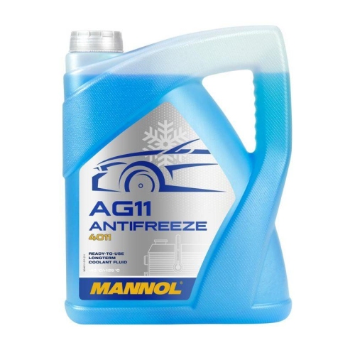Mannol Antifreeze K&uuml;hlerfrostschutz AG11 (-40 &deg;C) Longterm 5 Liter MN4011-5