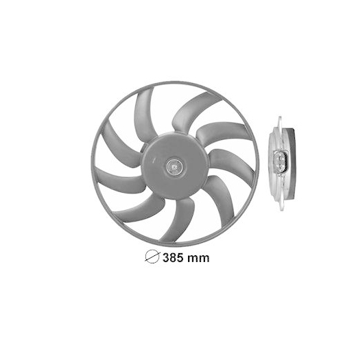 VAN WEZEL L&uuml;fter, Motork&uuml;hlung 0327746