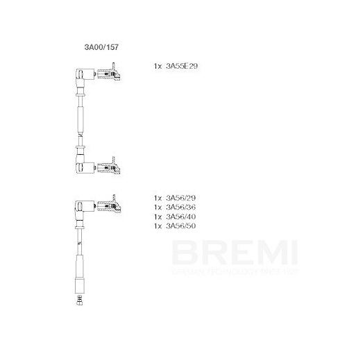 BREMI Z&uuml;ndleitungssatz 3A00/157