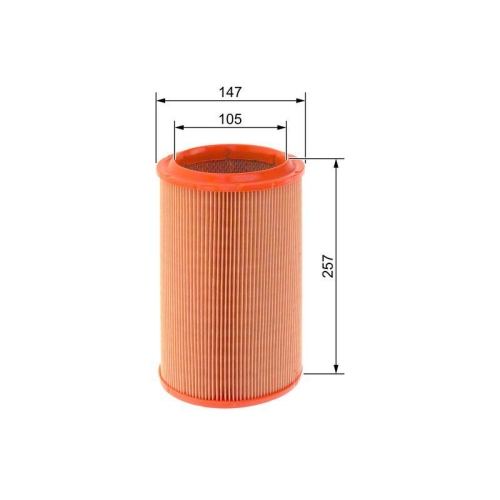 BOSCH Luftfilter 1 457 433 791