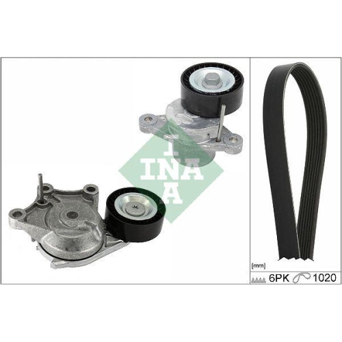 Schaeffler INA Keilrippenriemensatz 529 0578 10