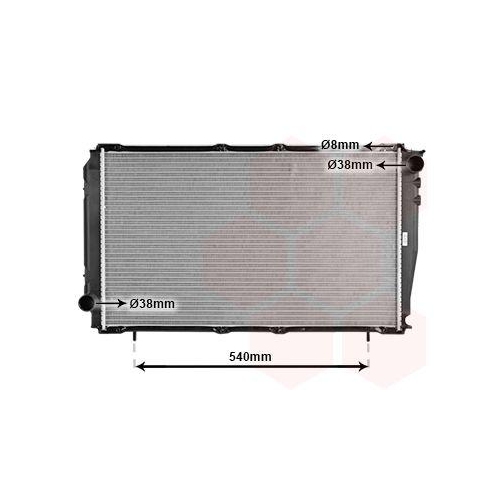 VAN WEZEL K&uuml;hler, Motork&uuml;hlung 51002043