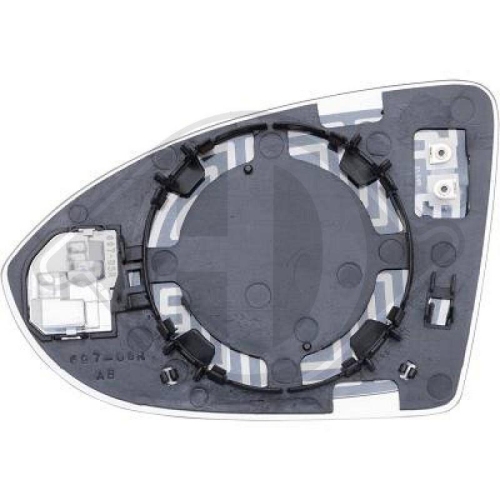 DIEDERICHS Spiegelglas, Au&szlig;enspiegel 2216328