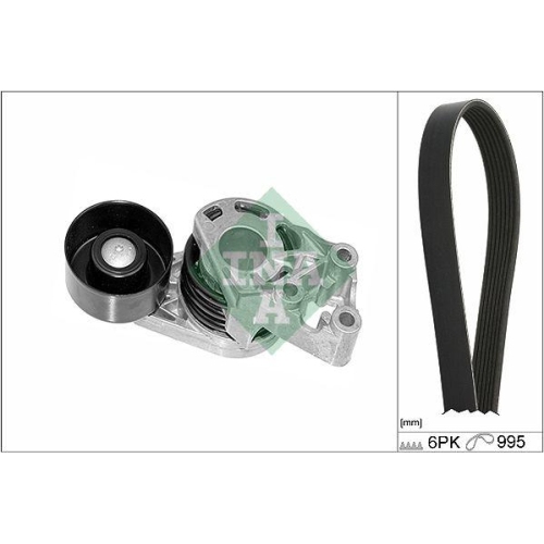 Schaeffler INA Keilrippenriemensatz 529 0378 10