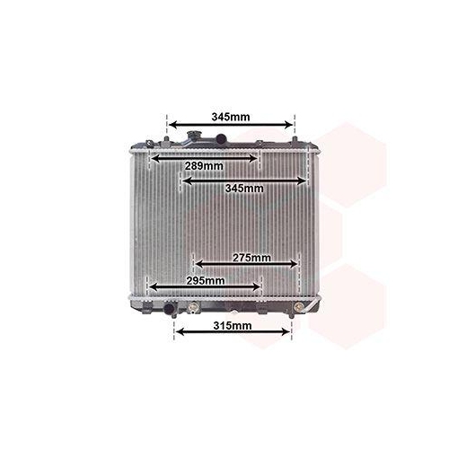 VAN WEZEL K&uuml;hler, Motork&uuml;hlung 52002112